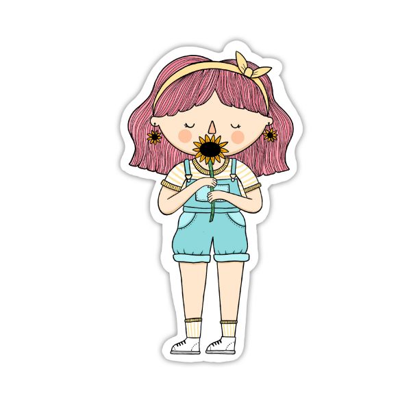 Sticker de vinil Girasol