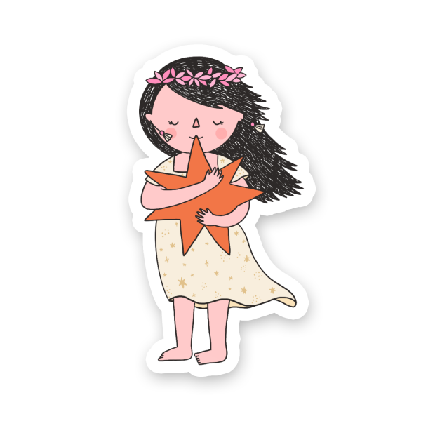 Sticker de vinil Estrella